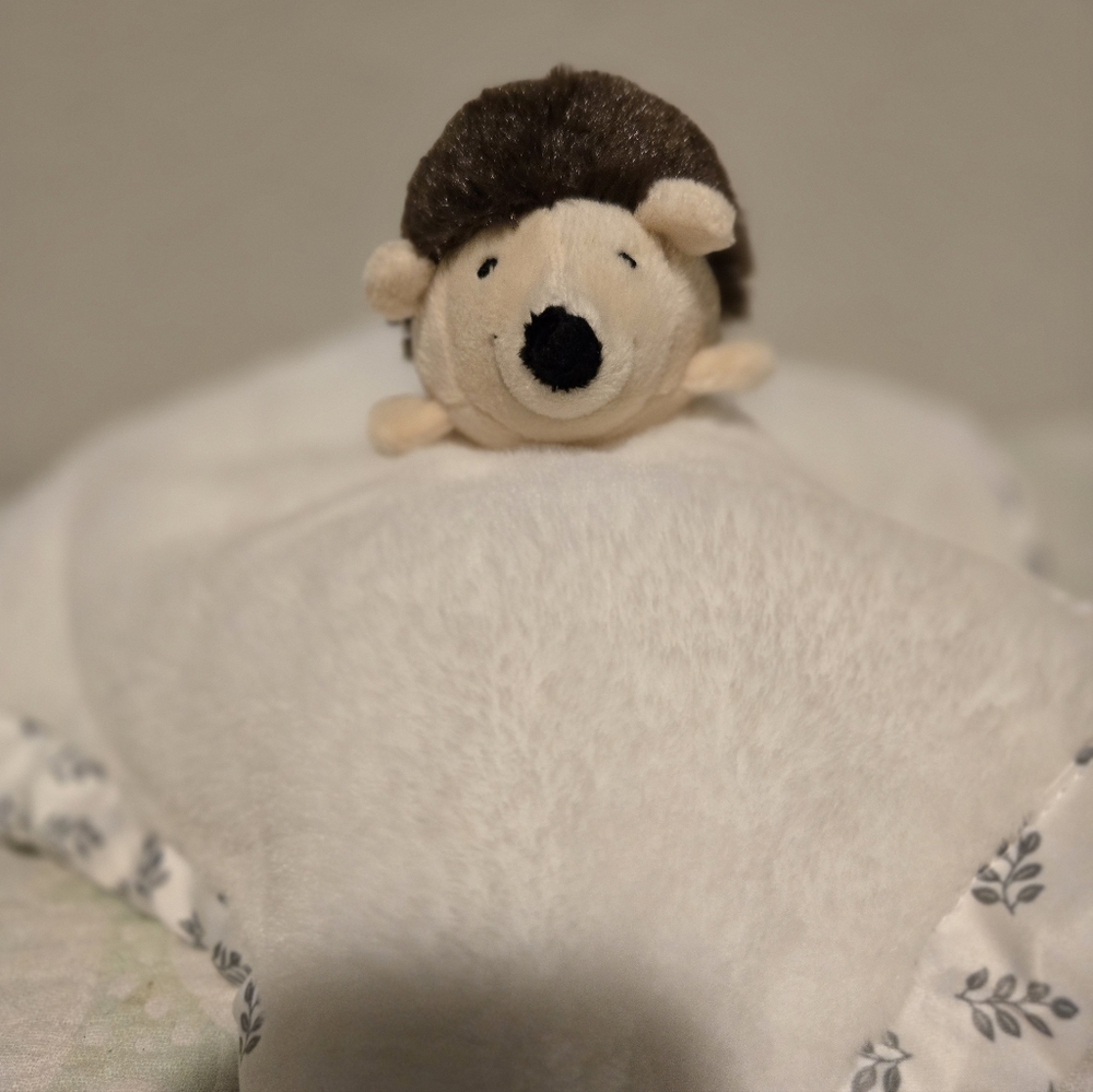 NWOT Parent's Choice Hedgehog Lovey Security Blanket.